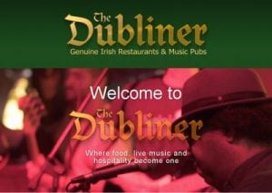 Ny hjemmeside til The Dubliner